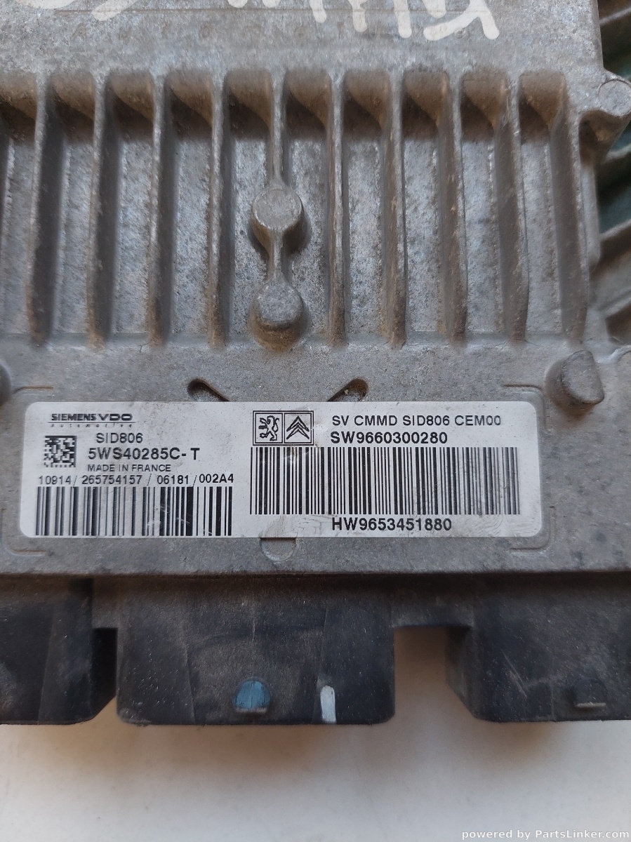Calculator ECU CITROËN C35 Bus [ 1973 - 1994 ] OEM 5ws40285c – foto 2
