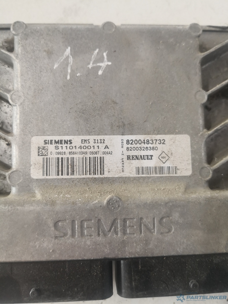Calculator ECU DACIA LOGAN (LS_) [ 2004 - > ] 1.4 (K7J 710) 55KW|75HP SIEMENS 8200483732 OEM S110140011a – foto 2