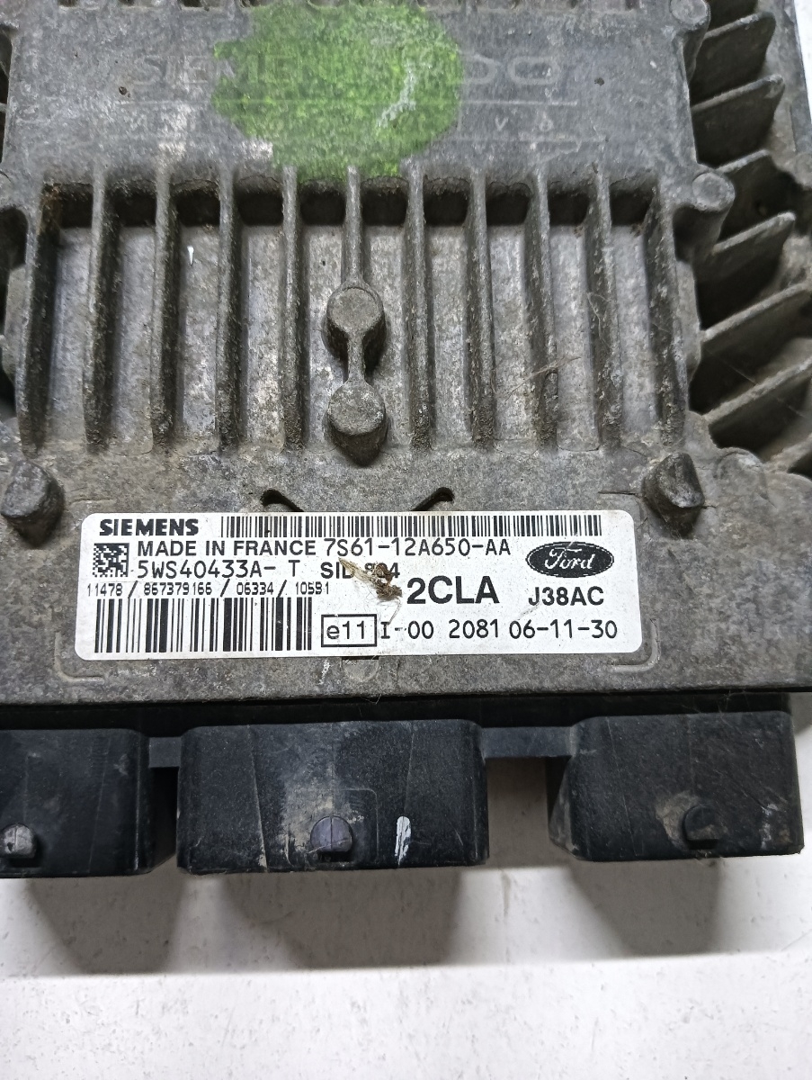 Calculator ecu  FORD FIESTA V JH_, JD_ 2001 - 2010 1.4 TDCi F6JA, F6JB 7s6112a650aa – foto 2