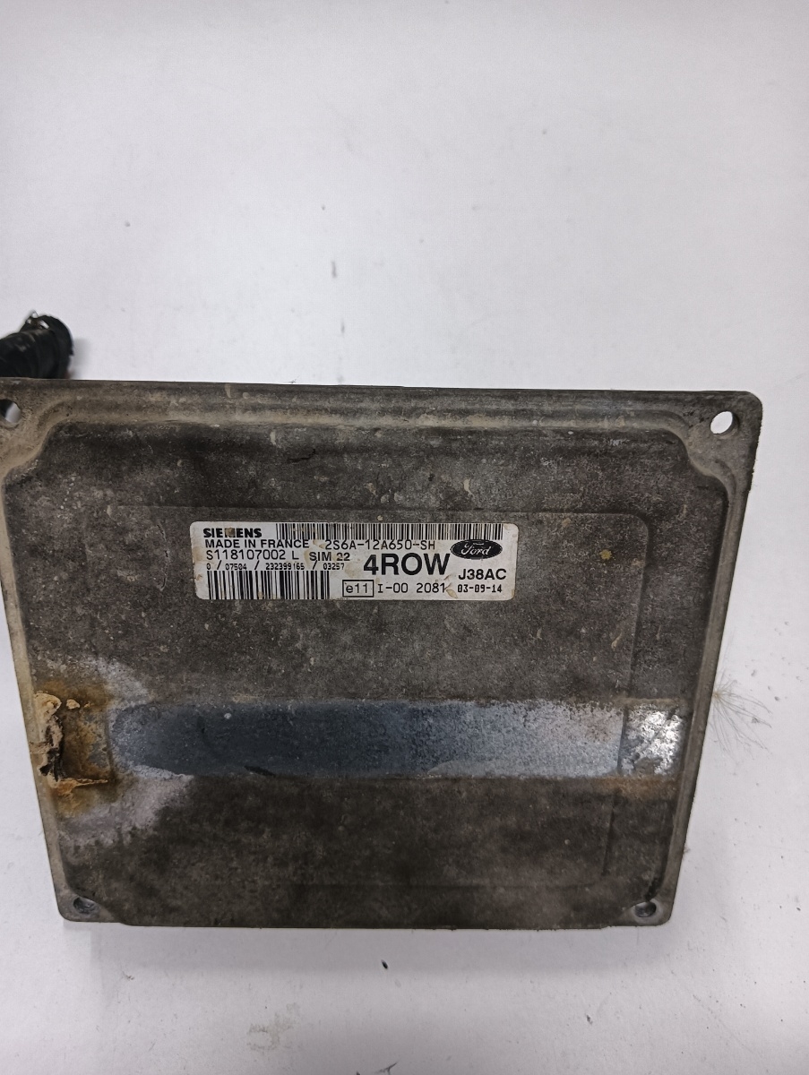 Calculator ecu FORD FIESTA V JH_, JD_ 2001 - 2010 2s6a12a650sh – foto 2