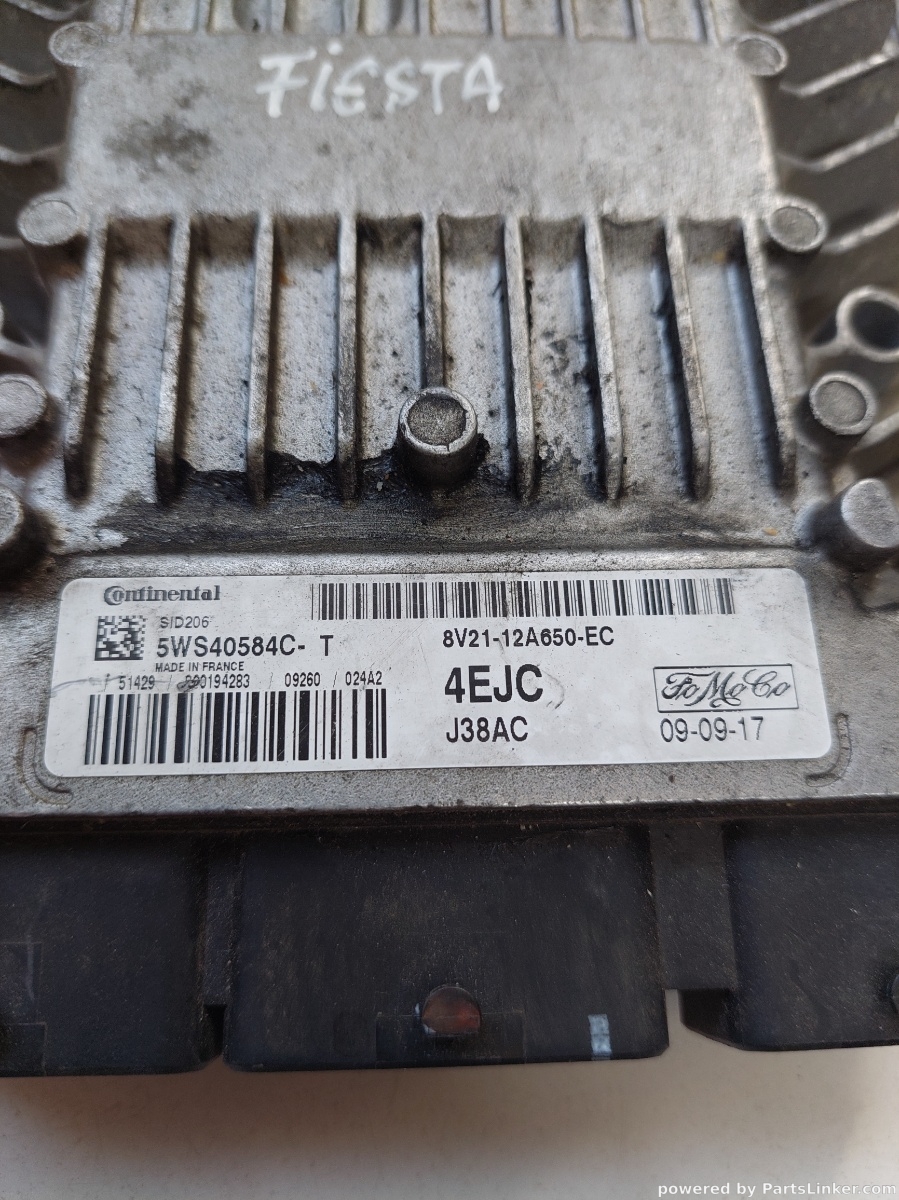 Calculator ECU FORD FIESTA VI 2008 - > 8v2112a650ec – foto 2