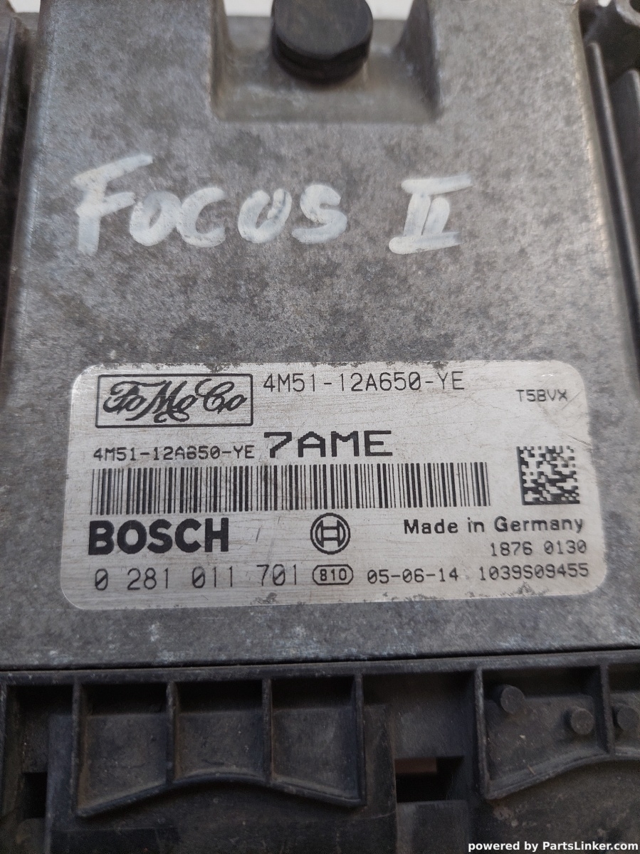 Calculator ECU FORD FOCUS II Saloon (DA_, FCH, DH) [ 2005 - > ] OEM 0281011701 – foto 2