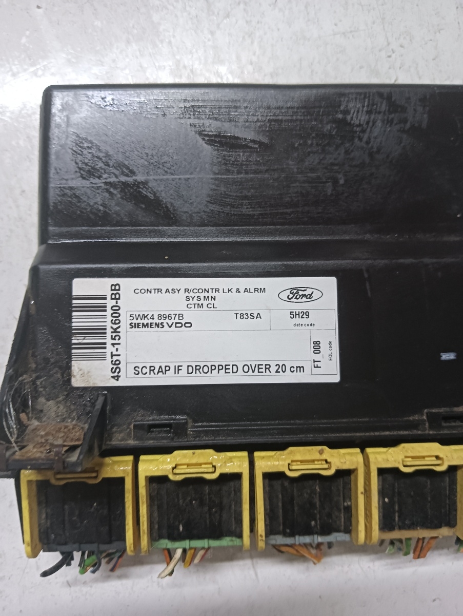 Calculator ecu  FORD FUSION Estate JU_ 2002 - 2012 1.4 1.4 FXJA, FXJB, FXJC 5wk48967b – foto 2