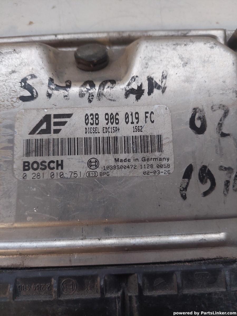 Calculator ECU FORD GALAXY (WGR) [ 1995 - 2006 ] OEM 038906019fc – foto 2