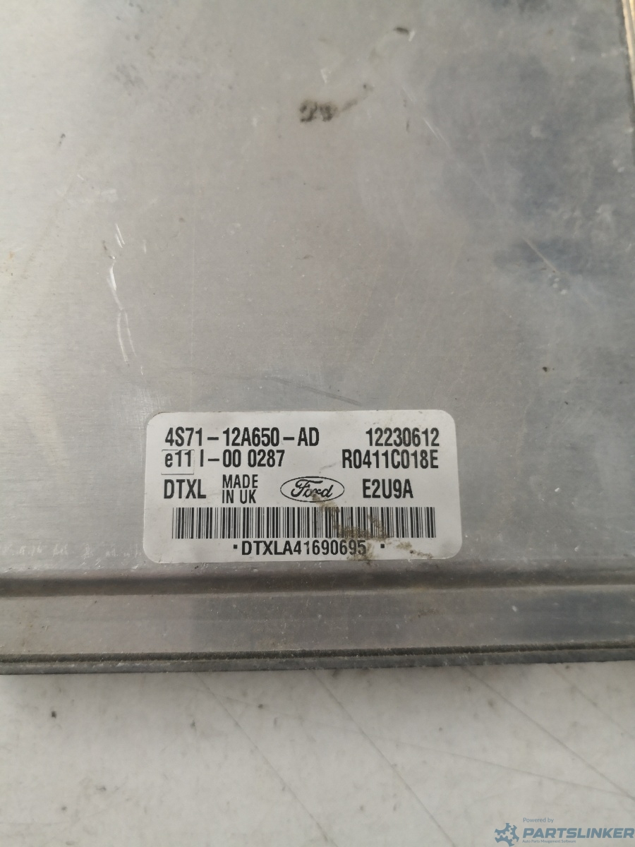 Calculator ECU FORD MONDEO III (B5Y) [ 2000 - 2007 ] TDCi (FMBA, N7BA) 96KW|130HP 12230612 OEM 4s7112a650ad – foto 2
