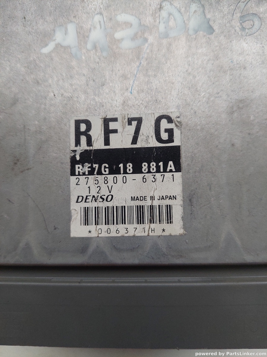 Calculator ECU Mazda 6 2.0 D MAZDA 6 GG 2002 - 2008 2.0 DI RF5C 2758006371 – foto 2