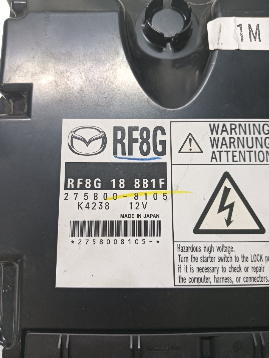 Calculator ecu MAZDA 6 GG 2002 - 2008 2758008105 275800 8105 – foto 2