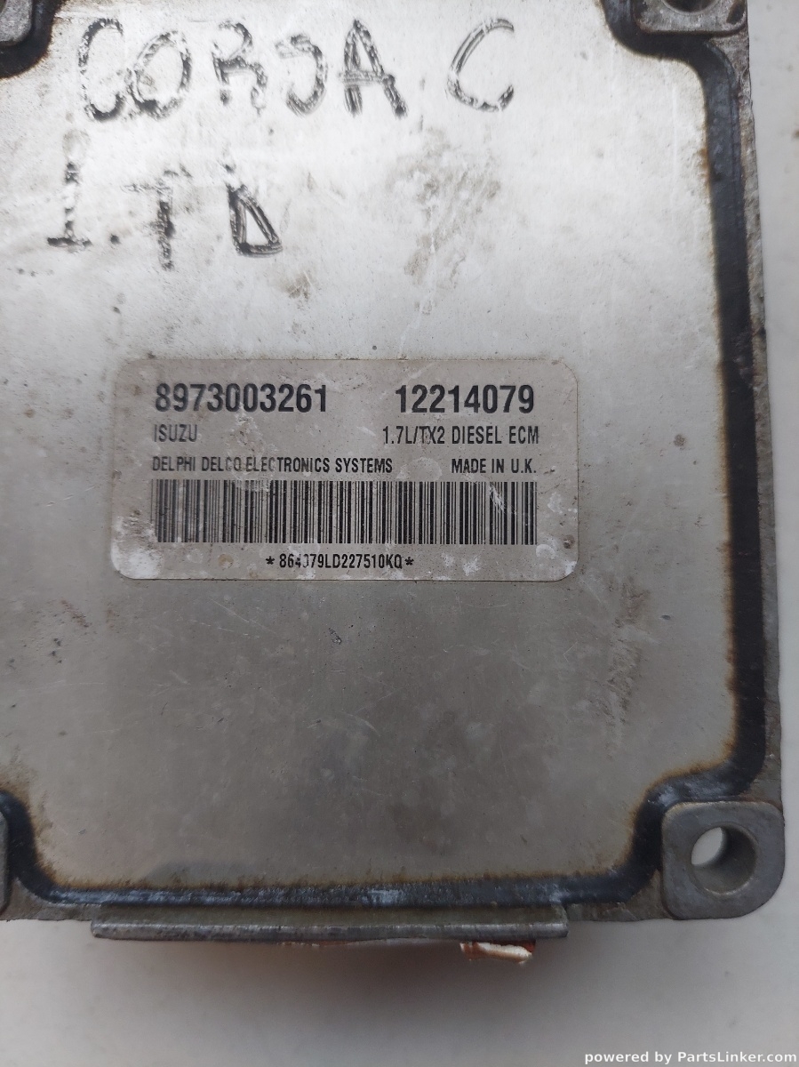 Calculator ECU OPEL CORSA C (F08, F68, X01) [ 2000 - 2009 ] OEM 8973003261 – foto 2