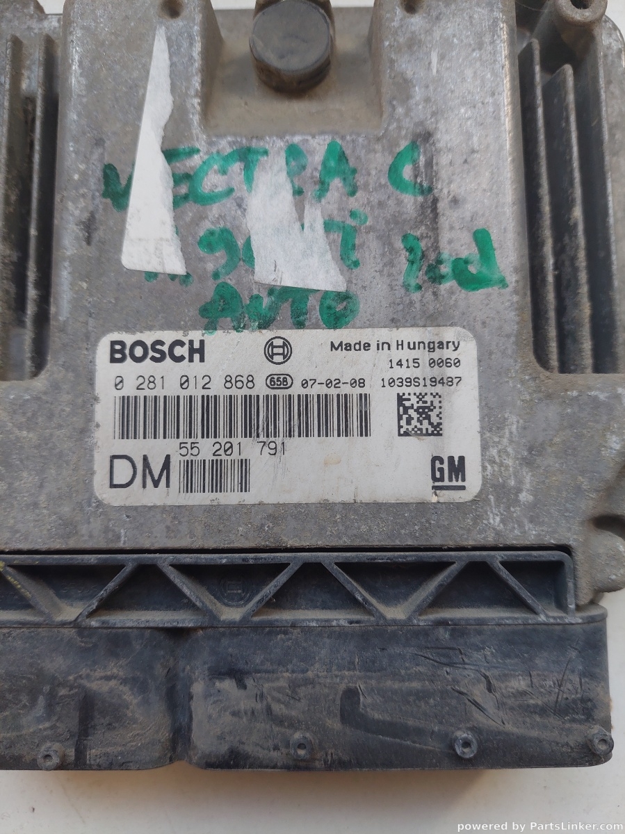 Calculator ECU OPEL VECTRA C Z02 2002 - 2009 1.9 CDTI Z 19 DTH 0281012868 – foto 2