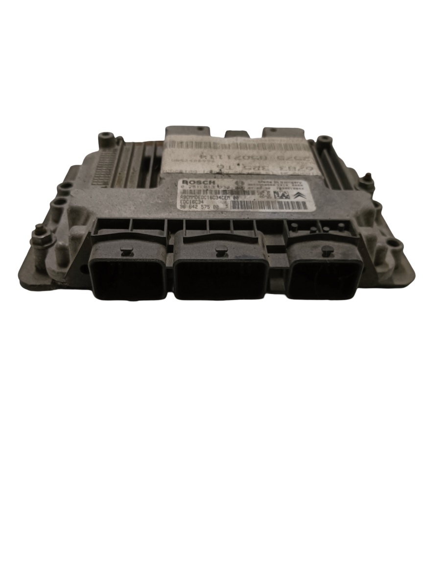 Calculator ecu  PEUGEOT 407 6D_ 2004 - > HDi 110 9HZ (DV6TED4) BOSCH 9664257580 0281013332 – foto 2