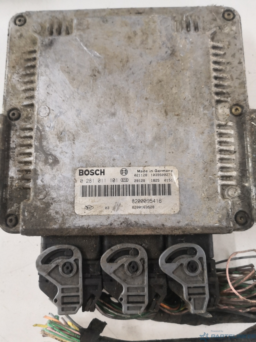 Calculator ECU RENAULT LAGUNA II (BG0/1_) [ 2001 - 2007 ] dCi (F9Q 750, F9Q 758, F9Q 759) 85KW|116HP BOSCH 8200095416 OEM 0281011101 – foto 2