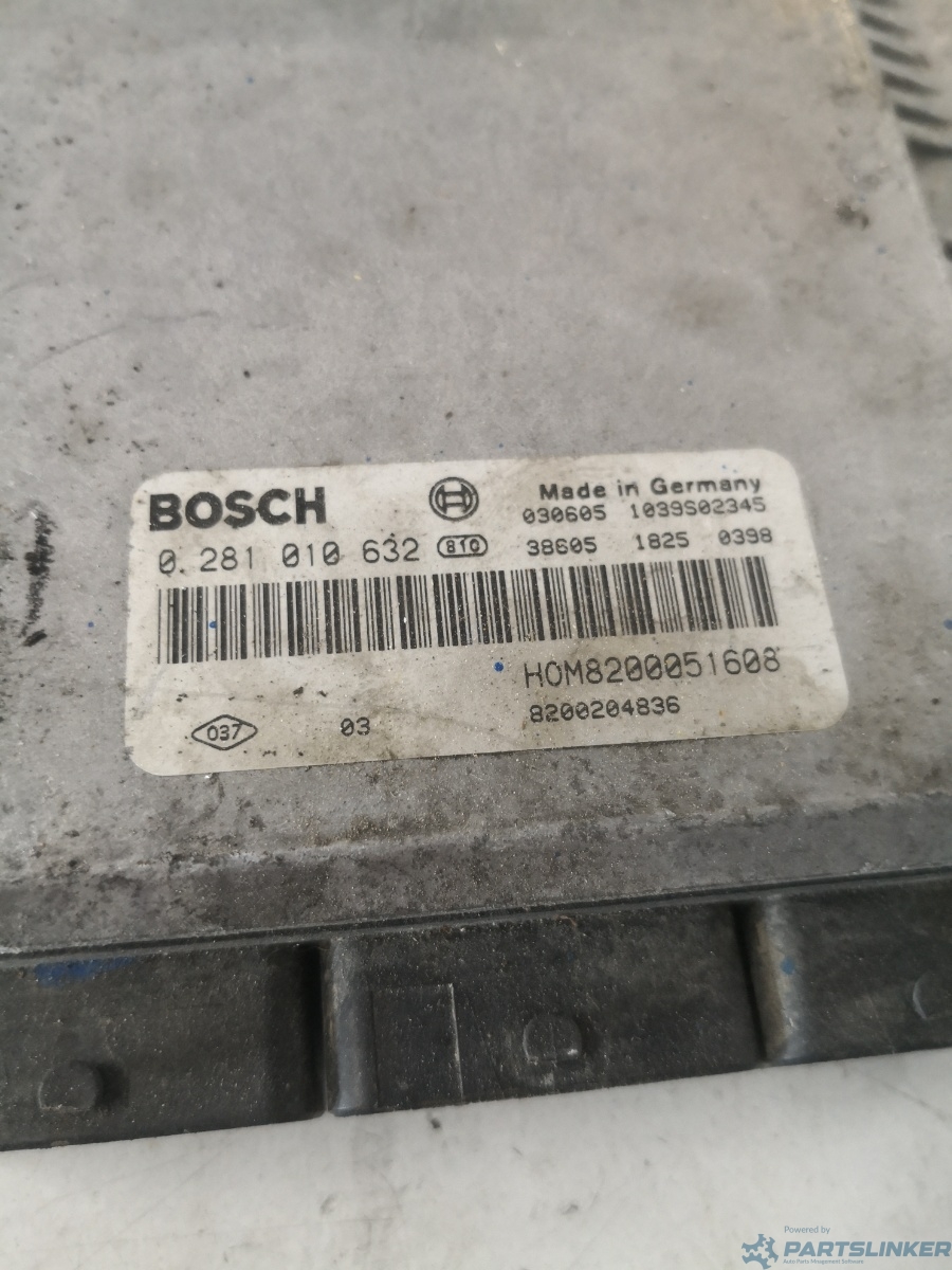 Calculator ECU Renault Trafic 1.9 dci 2001 BOSCH OEM 0281010632 – foto 2
