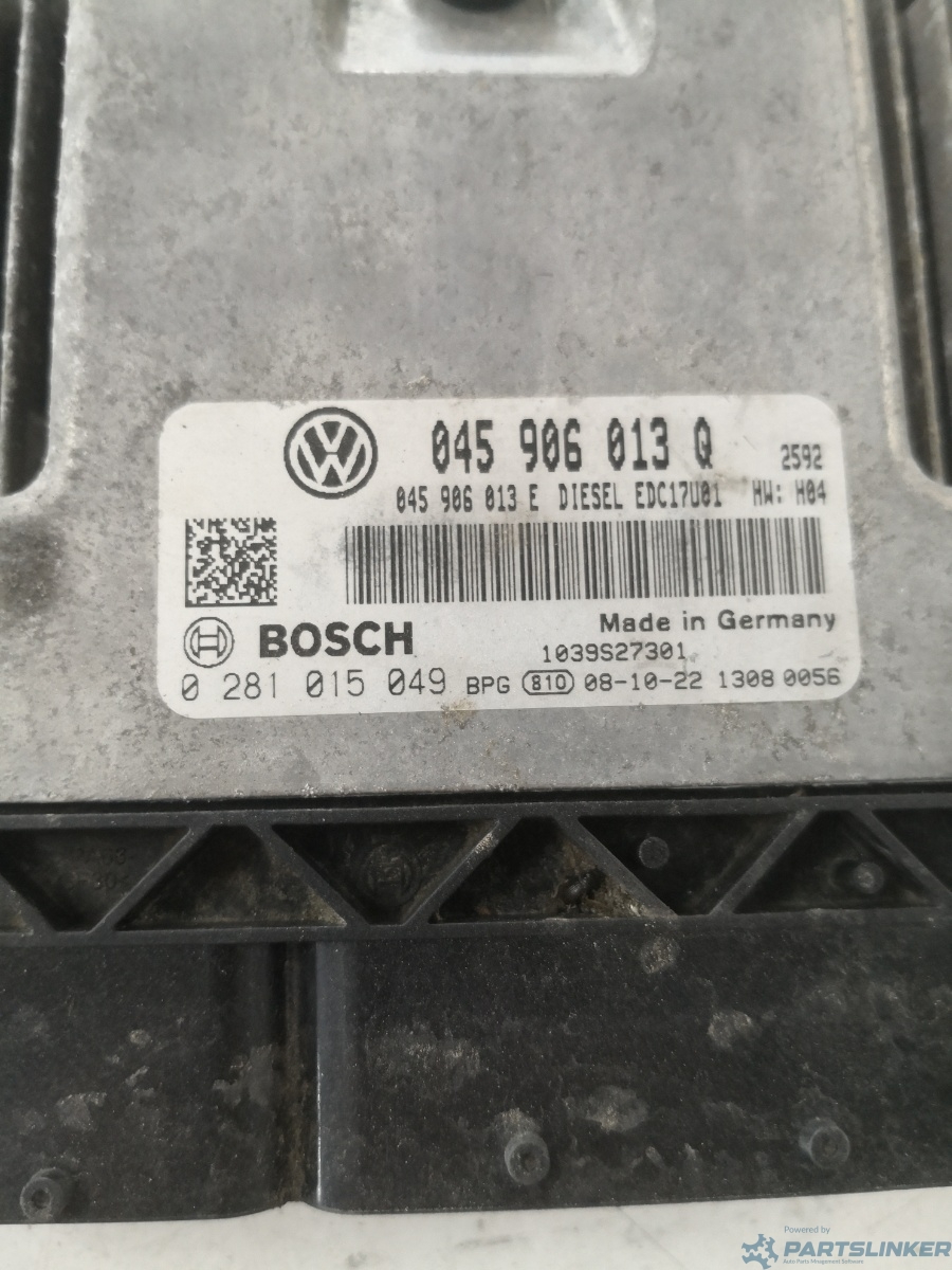 Calculator ECU SKODA FABIA II (542) [ 2006 - 2014 ] TDI (BMS, BNV) 59KW|80HP BOSCH 0281015049 OEM 045906014q – foto 2