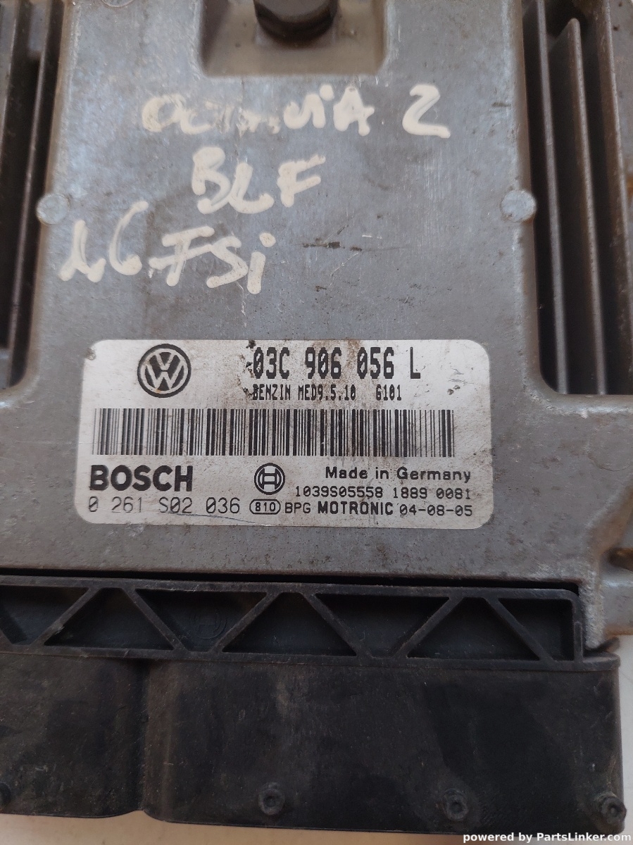 Calculator ECU SKODA OCTAVIA (1Z3) [ 2004 - 2013 ] OEM 03c906056l – foto 2