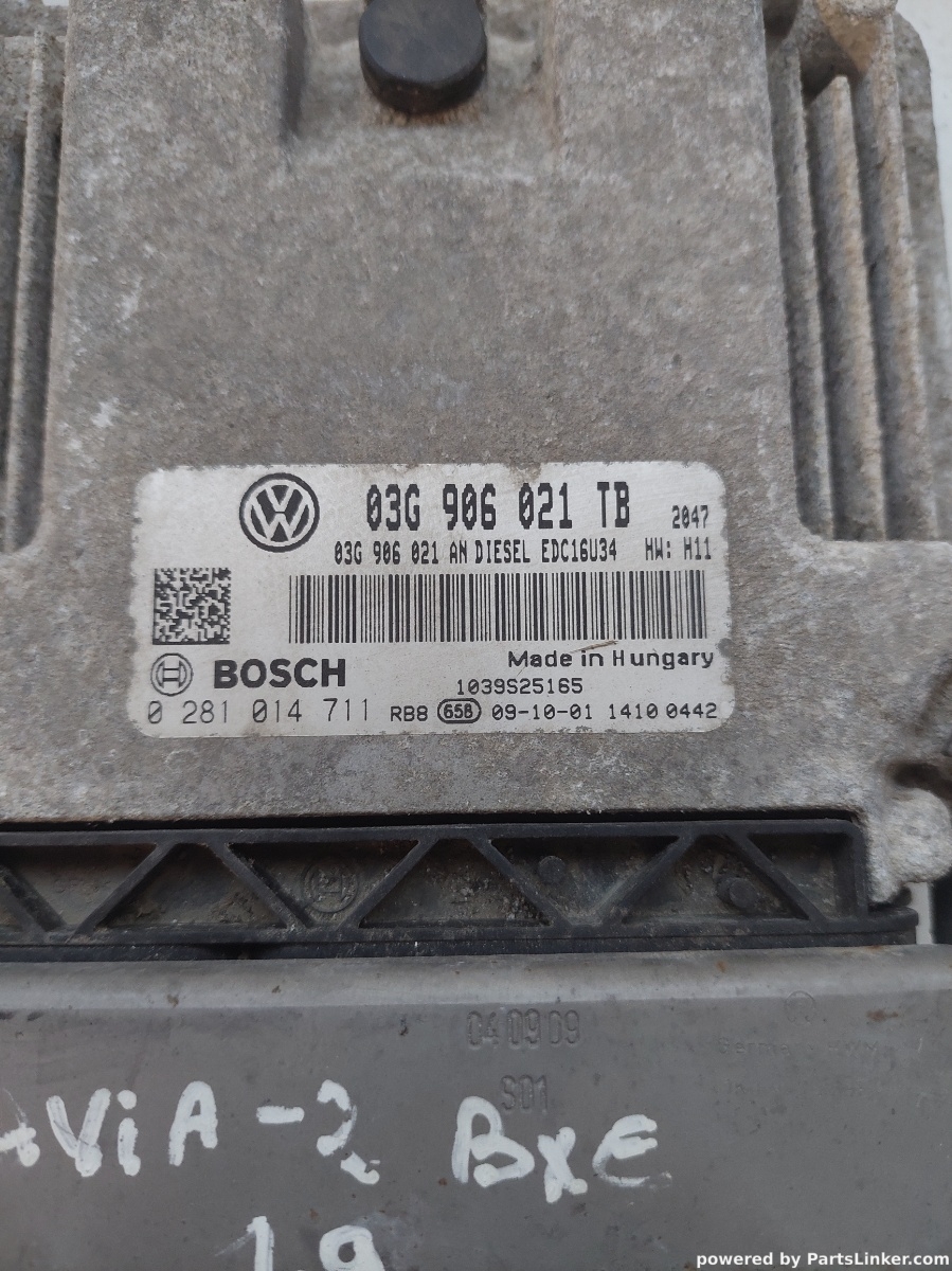Calculator ECU SKODA OCTAVIA II Combi (1Z5) [ 2004 - 2013 ] OEM 03g906021tb – foto 2