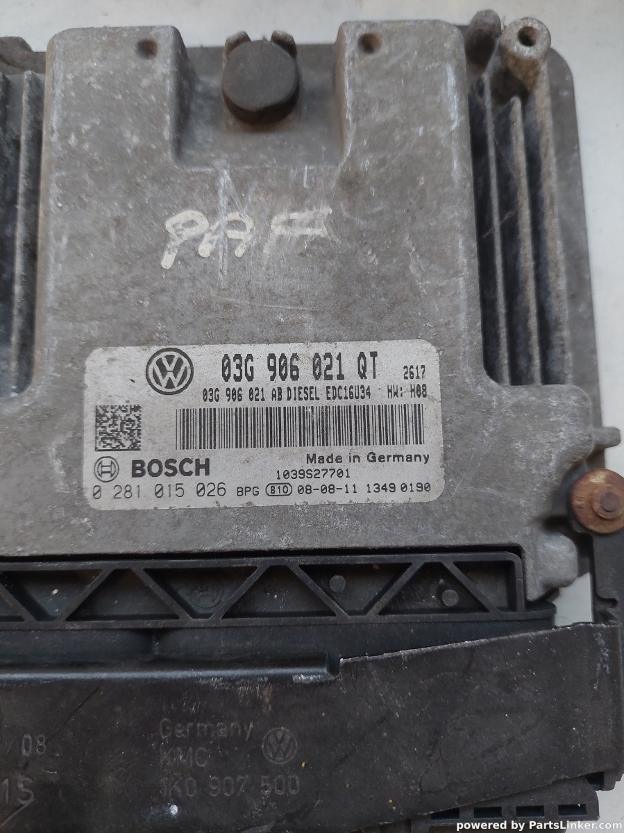 Calculator ECU SKODA SUPERB (3T4) [ 2008 - 2015 ] OEM 03g906021qt – foto 2