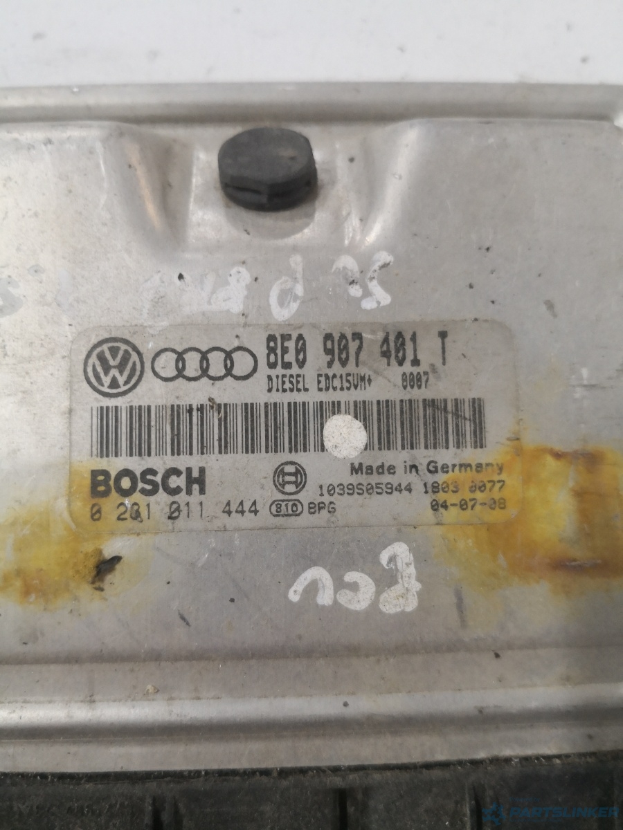 Calculator ECU SKODA SUPERB (3U4) [ 2001 - 2008 ] TDI (BDG) 120KW|163HP BOSCH 0201011444 OEM 8e0907401t – foto 2