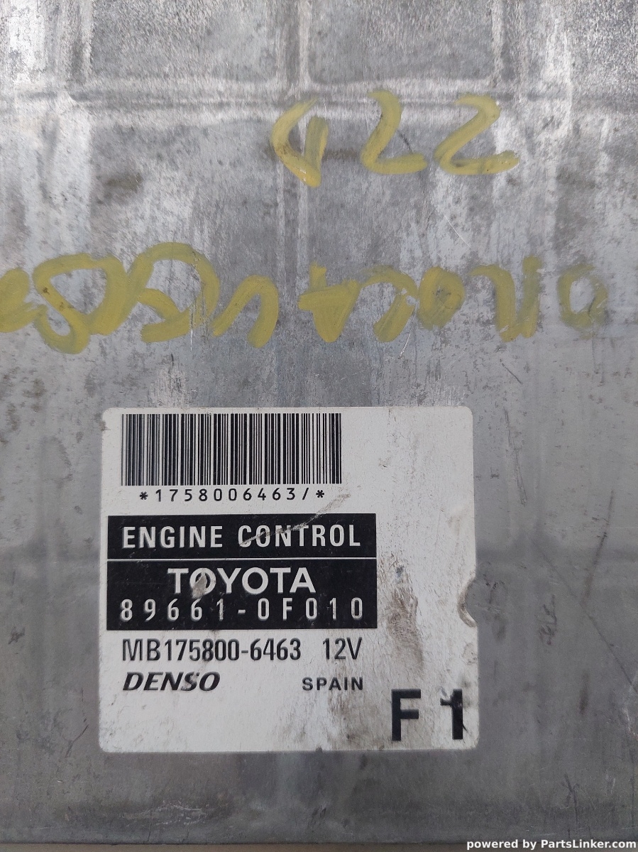 Calculator ECU TOYOTA COROLLA Verso (_E12_) [ 2001 - 2004 ] OEM 896610f010 – foto 2