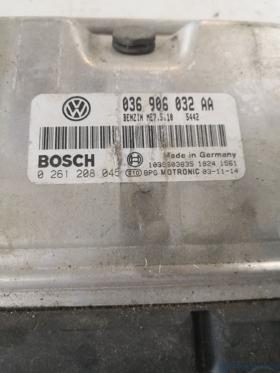 Calculator ECU VOLKSWAGEN GOLF V (1K1) [ 2003 - 2009 ] 16V (BCA) 55KW|75HP BOSCH 0261208045 OEM 036906032aa – foto 2