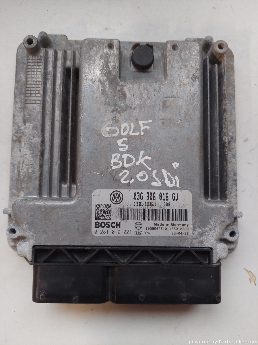 Calculator ECU VOLKSWAGEN GOLF V (1K1) [ 2003 - 2009 ] OEM 03906016gj
