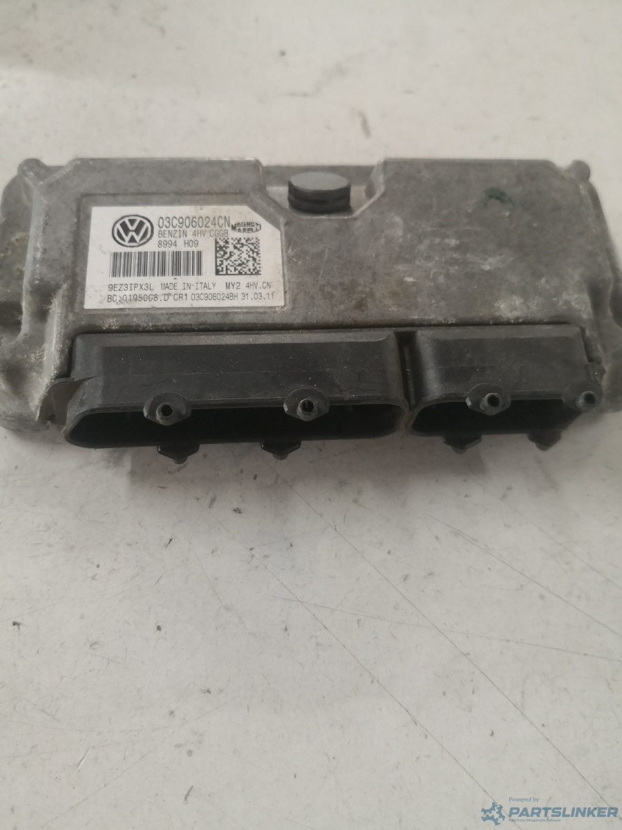 Calculator ECU VOLKSWAGEN POLO (6R, 6C) [ 2009 - > ] 1.4 (CGGB, CLPA, CDDA) 63KW|85HP OEM 03c906024cn – foto 2