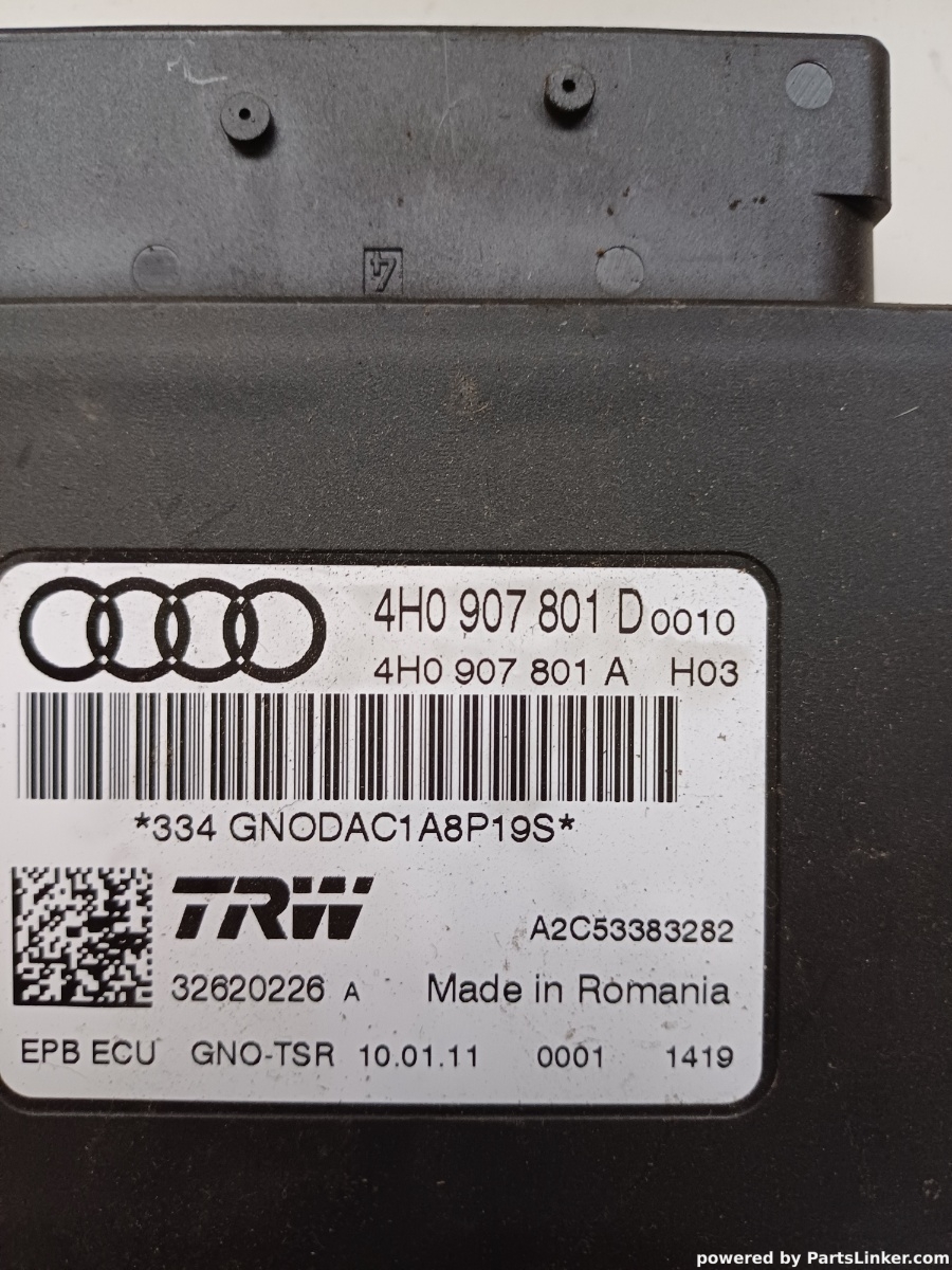 Calculator frana mana AUDI A8 III (4H2, 4H8, 4HC, 4HL) [ 2009 - 2018 ] OEM 4H0907801D – foto 2
