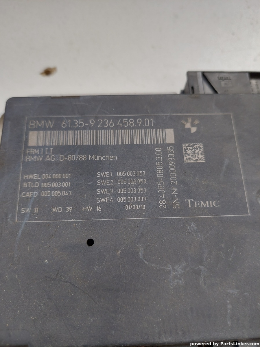 Calculator lumini BMW 7 V (F01, F02, F03, F04) [ 2008 - 2015 ] ActiveHybrid 7 (N55 B30 A) 235KW|320HP OEM 9236458901 – foto 2