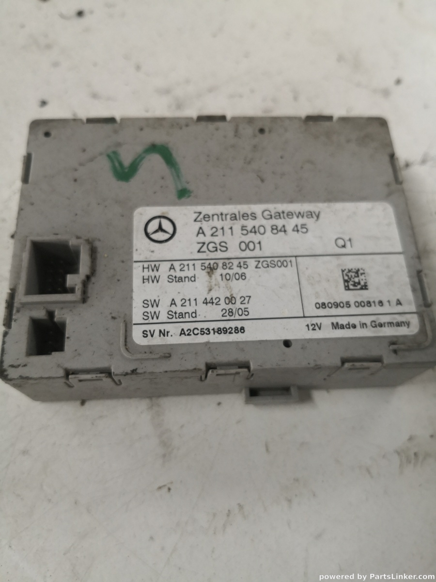 Calculator modul gateway MERCEDES-BENZ E-CLASS (W211) [ 2002 - 2009 ] OEM A2115408445 – foto 2