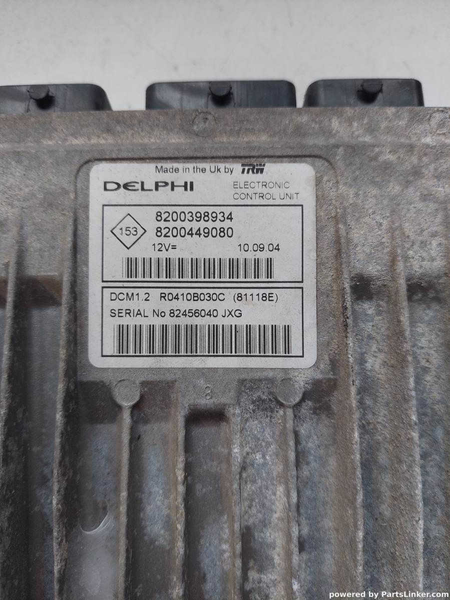Calculator motor RENAULT MODUS / GRAND MODUS (F/JP0_) [ 2004 - > ] OEM 8200398934 – foto 2