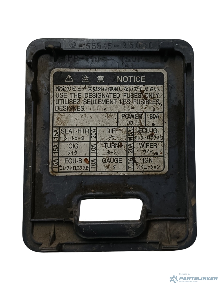 Capac bord TOYOTA LAND CRUISER 90 _J9_ 1995 - > 5554535010 – foto 2