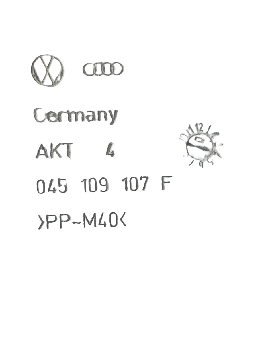 Capac distributie VOLKSWAGEN TRANSPORTER V Platform/Chassis 7JD, 7JE, 7JL, 7JY, 7J 1.9 TDI AXC 045109107F – foto 3