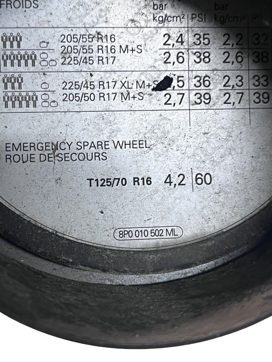 Capac rezervor combustibil AUDI A3 II 8P1 2003 - 2013 8P0010502ML – foto 3