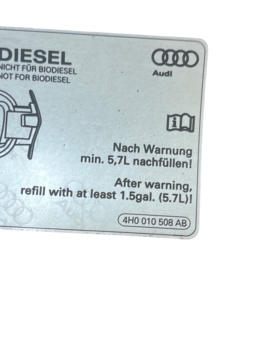 Capac rezervor combustibil AUDI A8 FL III 4H2, 4H8, 4HC, 4HL 2009 - 2018 4H0010508AB – foto 3