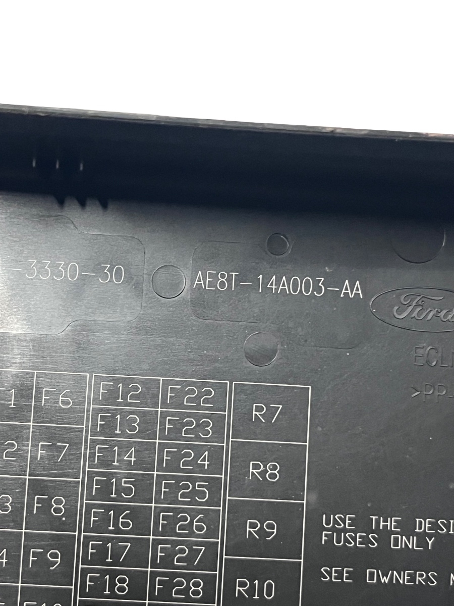 Capac tablou de sigurante FORD FIESTA VI 2016 Facelift -> A8ET-14A003-AA – foto 3