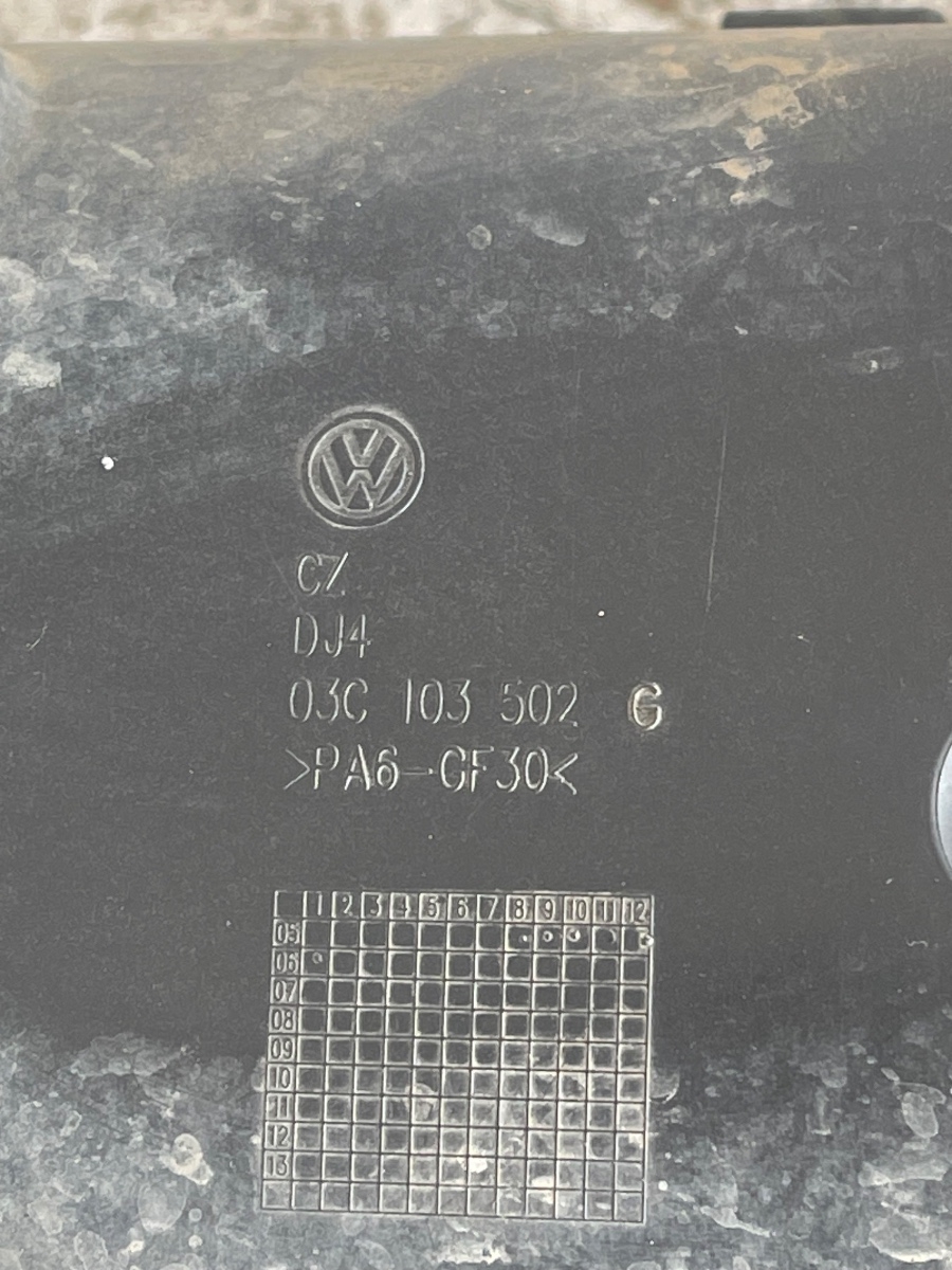 Carcasa compresor de supraalimentare VOLKSWAGEN GOLF V 1K1 2003 - 2009 1.4 TSI BLG 03C103502G – foto 3