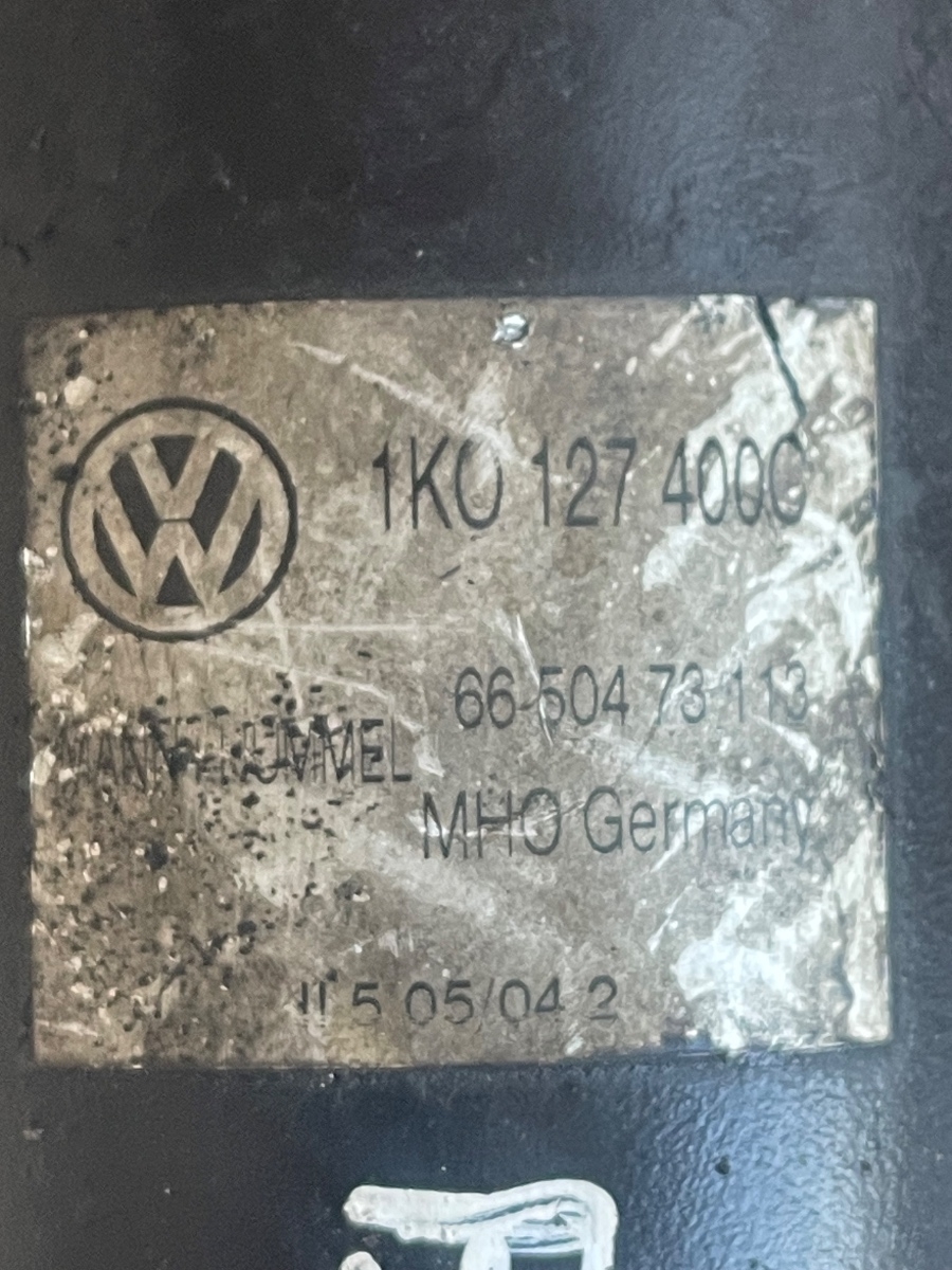 Carcasa filtru combustibil VOLKSWAGEN GOLF V 1K1 2003 - 2009 TDI 16V BKD VAG 1K0127400C – foto 2