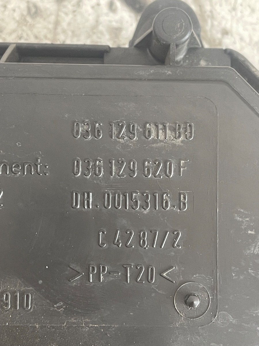 Carcasa filtru de aer VOLKSWAGEN GOLF IV 1J1 1997 - 2007 1.4 16V BCA 036129611BD – foto 3