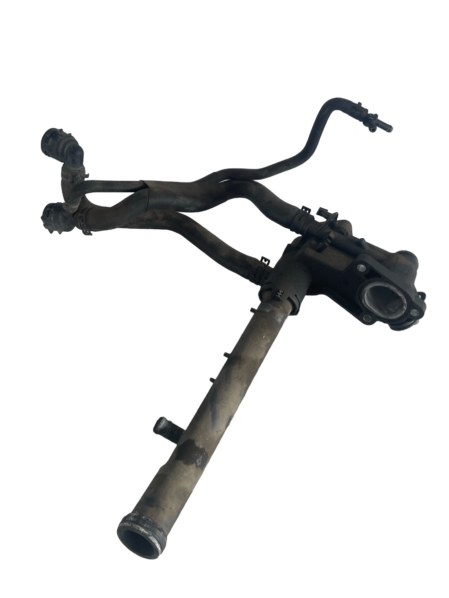 Carcasa termostat + conducte lichid de racire motor VOLKSWAGEN GOLF V 1K1 2003 - 2009 1.4 16V BCA 032121111 – foto 3
