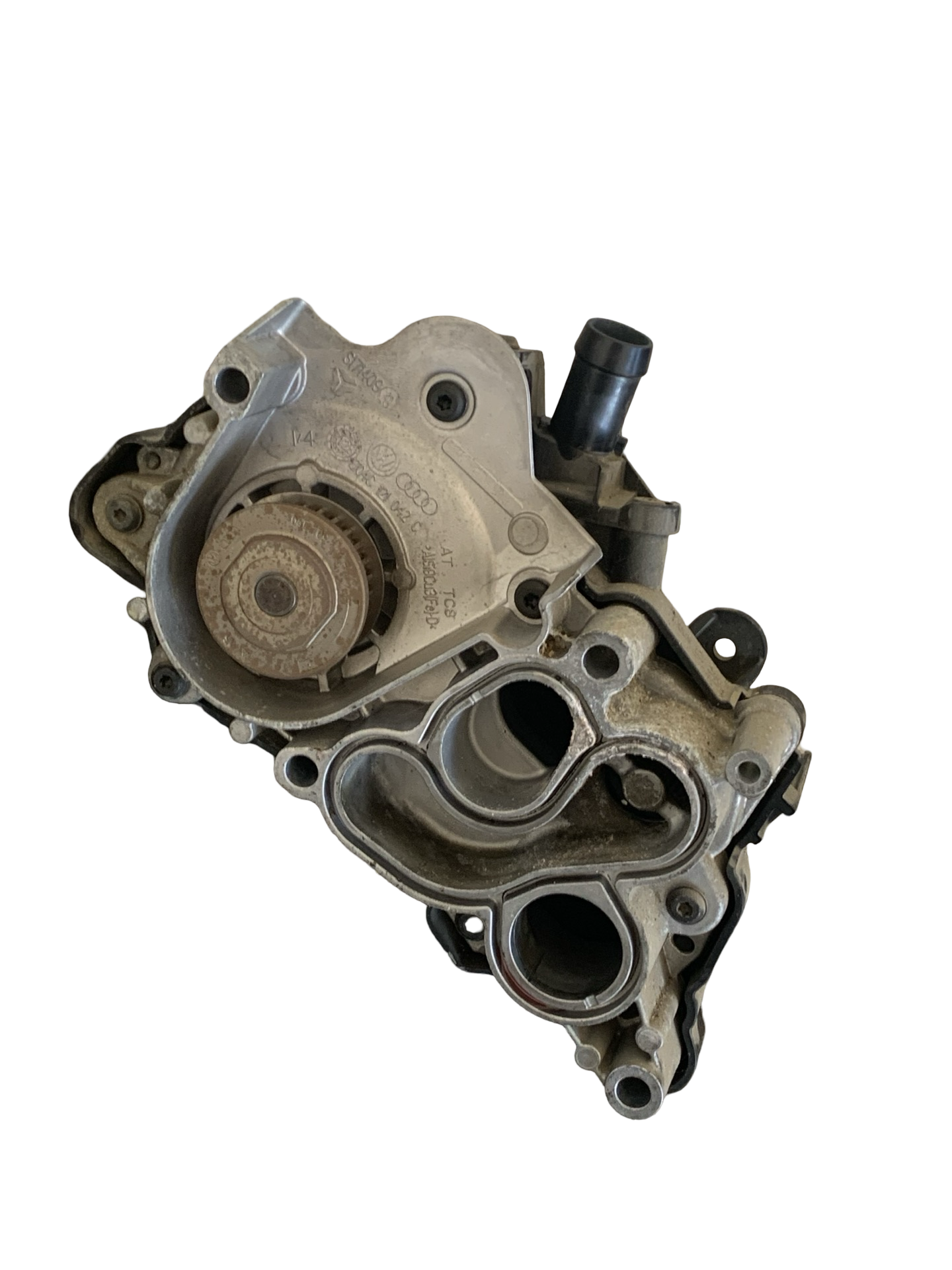 Carcasa Termostat cu pompa apa Volkswagen UP 2011–2025 - cod: 04C121121C 1.0 CHY – foto 2