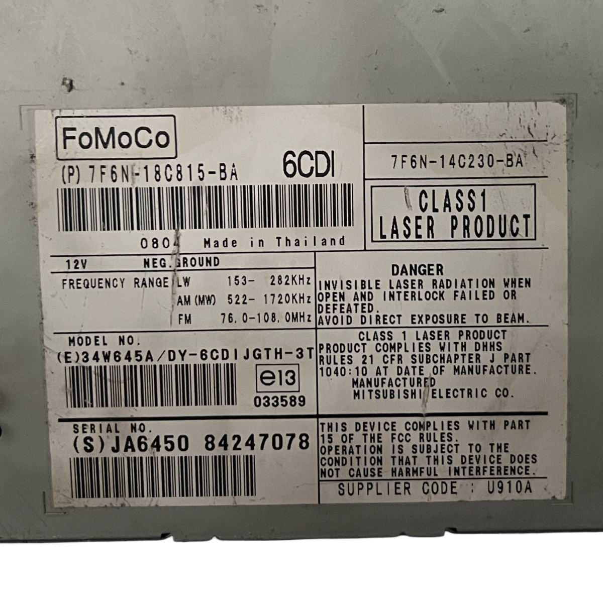 CD/DVD harti navigatie JAGUAR XF CC9_, X250 2008 - 2015 JA645084247078 – foto 4