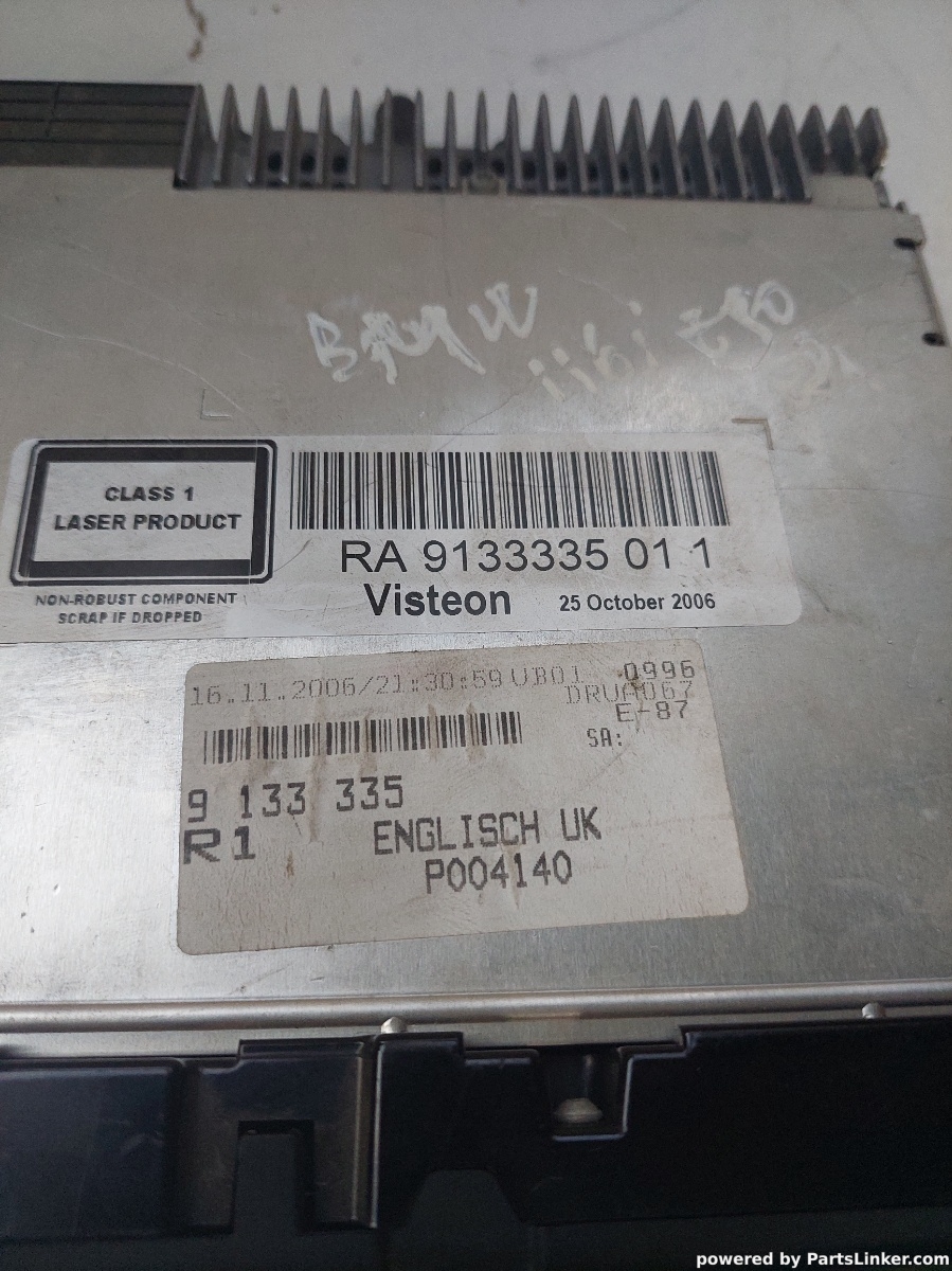 CD player auto BMW 1 (E81) [ 2006 - 2012 ] OEM 9133335 – foto 3