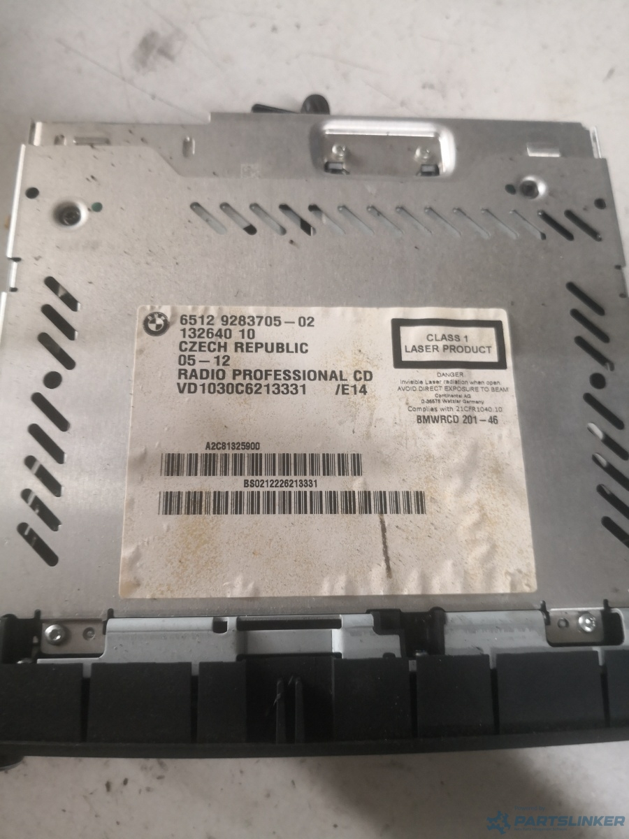CD player auto BMW X1 I (E84) [ 2009 - 2015 ] OEM 928370502 – foto 2