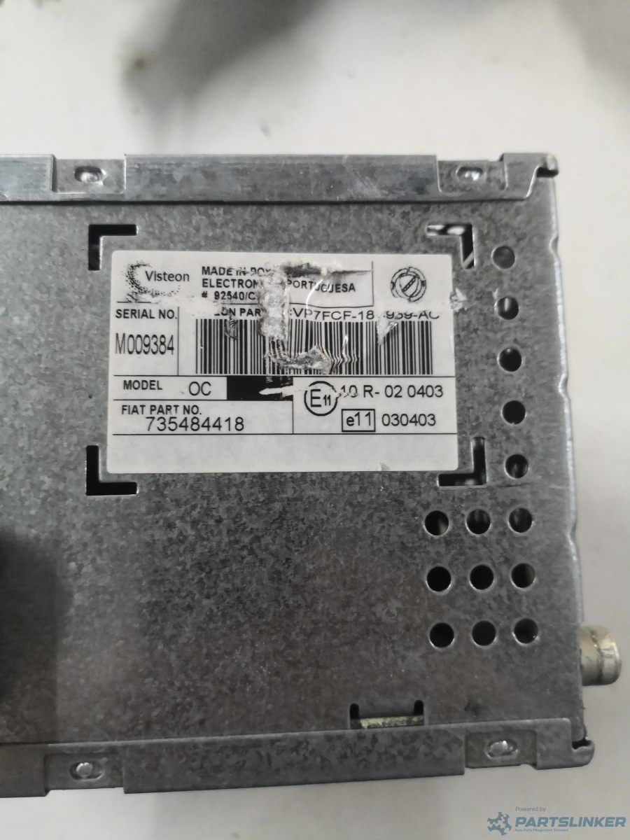 CD player auto FIAT BRAVO (198) [ 2008 - 2014 ] OEM 735484418 – foto 2