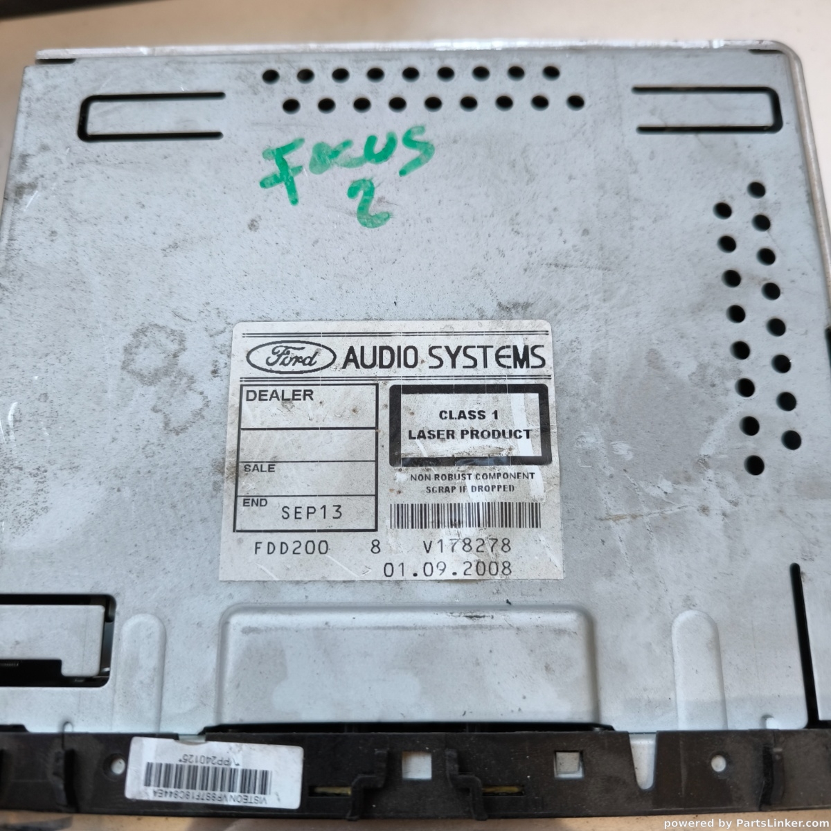 CD player auto FORD FOCUS II DA_, HCP, DP 2004 - 2013 1.6 TDCi GPDA, GPDB, GPDC, HHDA, HHDB 178278 – foto 2