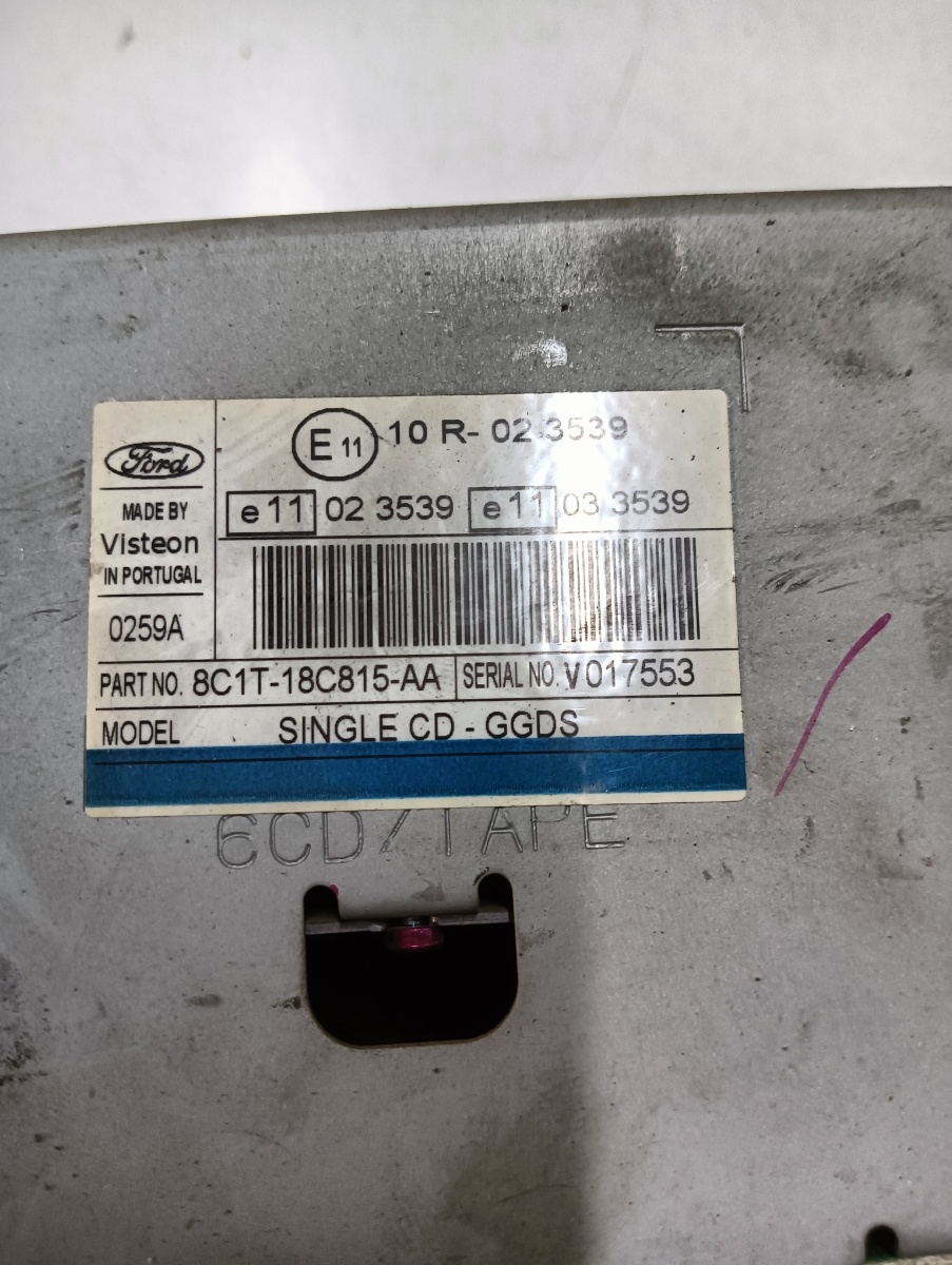 Cd player auto  FORD FOCUS II DA_, HCP, DP 2004 - 2013 8c1t18c815aa – foto 3