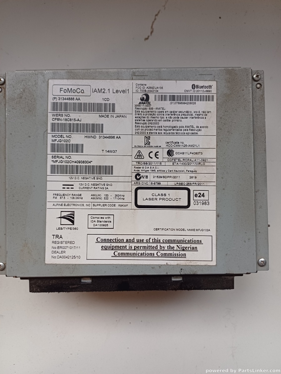 CD player auto LAND ROVER RANGE ROVER EVOQUE (LV_, L538) [ 2011 - > ] – foto 2