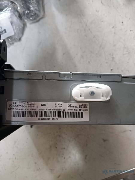 CD player auto MERCEDES-BENZ A-CLASS II (W169) [ 2004 - 2012 ] OEM A1698200286 – foto 3