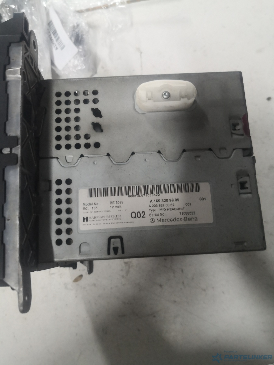 CD player auto MERCEDES-BENZ SPRINTER 2008> NAVI OEM A1698209689 – foto 3