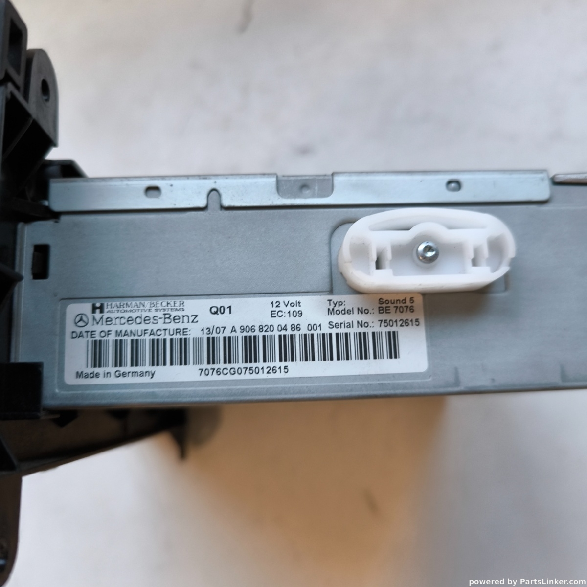 CD player auto MERCEDES-BENZ SPRINTER 3,5-t Box (906) [ 2006 - > ] OEM A9068200486 – foto 2