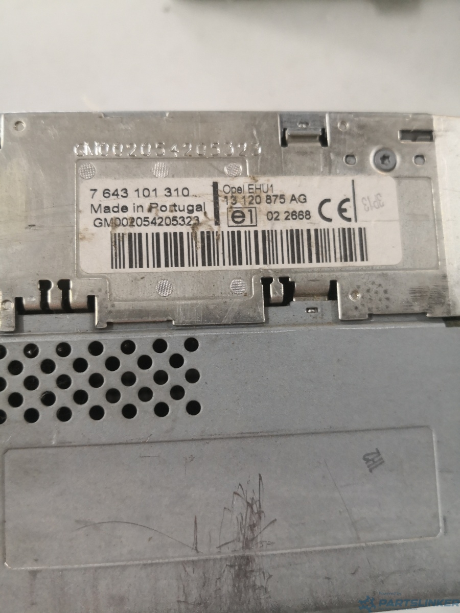 CD player auto OPEL VECTRA C (Z02) [ 2002 - 2009 ] OEM 7643101310 – foto 3